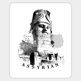 LAMASSU and ISHTAR GATE Sticker